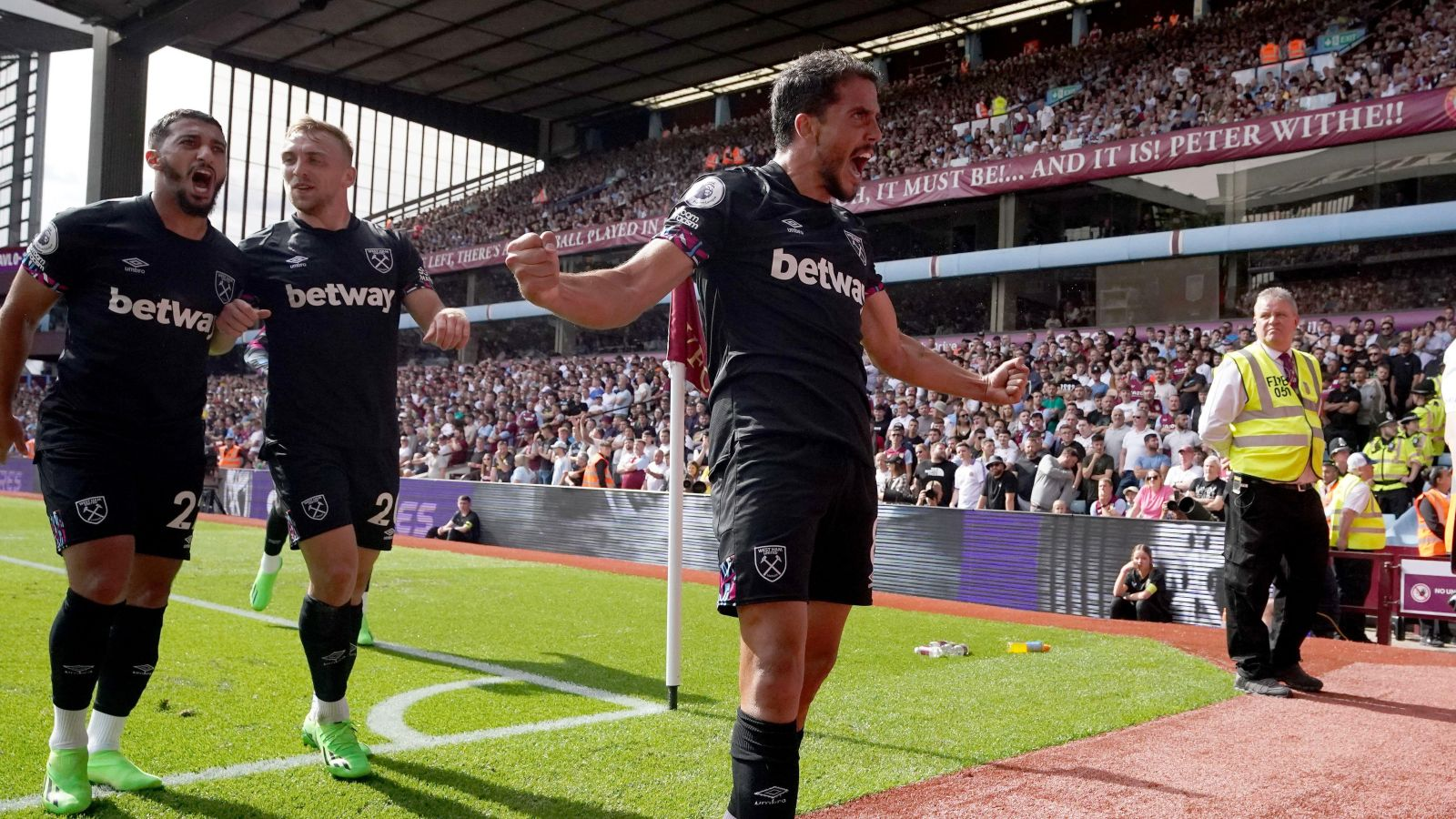 Aston Villa 0-1 West Ham: Deflected Pablo Fornals goal gives Hammers narrow win in Birmingham