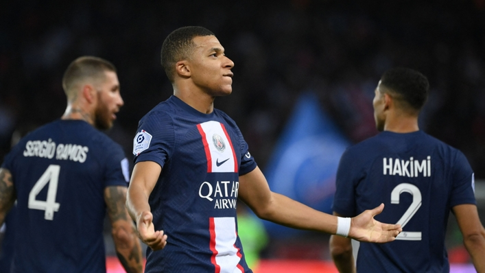 Paris Saint-Germain 2-1 Nice: Mbappe scores late off the bench for Galtier's side.