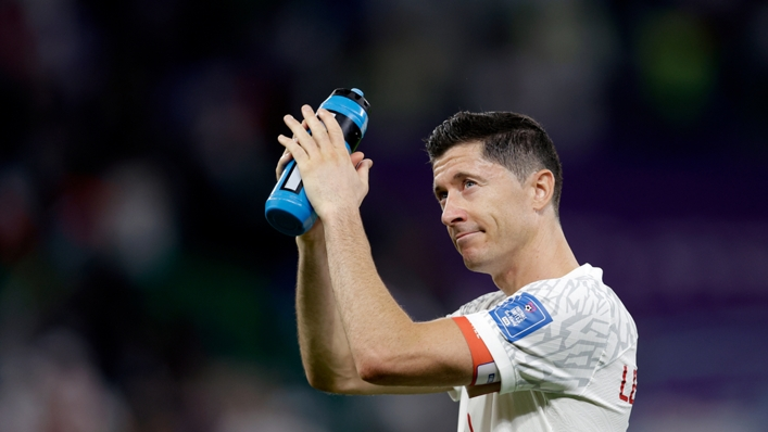 After Poland's departure, Lewandowski says he is "not afraid" to compete in the 2026 World Cup.