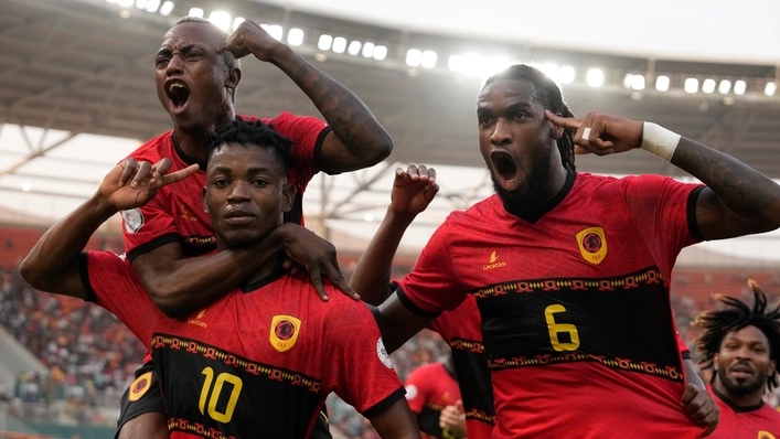 Angola 3-0 Namibia: Dala double secures quarter-final spot