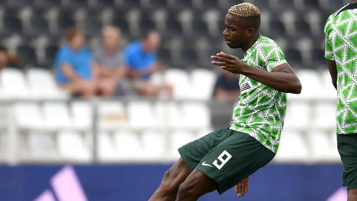 Osimhen carries the weight of injury-hit Nigeria on his shoulders at Afcon
