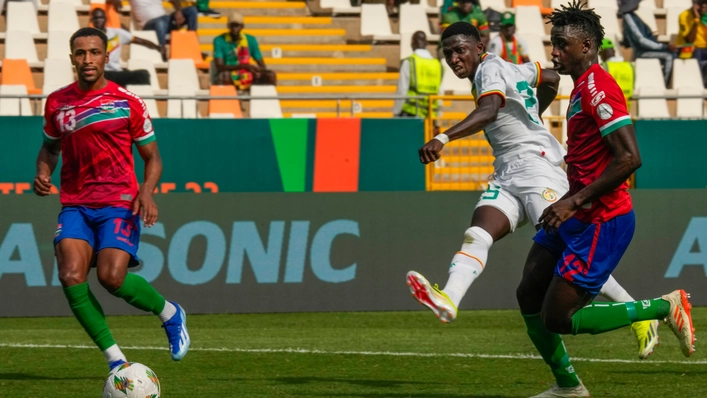 Senegal 3-0 Gambia: Camara bags brace for AFCON holders